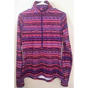 NWOT Nike Running Jacket Vibrant Colors Dry Fit Long Sleeve Ready For Fall Med